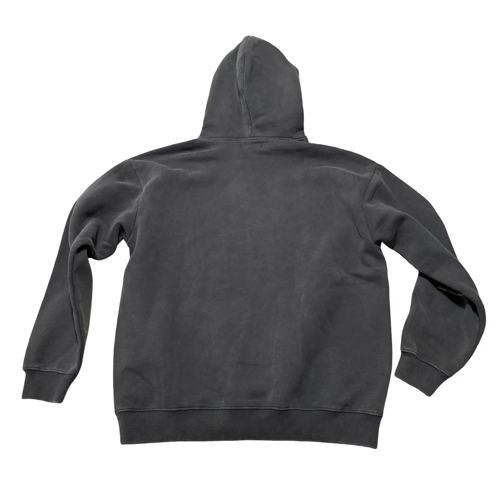 NWT Kill Crew Men's Oversized Luxury Collection Script Hoodie Size L 25 x 29 - Picture 2 of 5